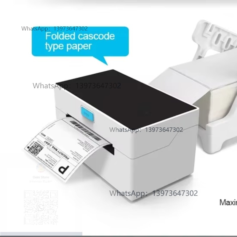Label Printer Thermal - 3-дюймовый 80-миллиметровый беспроводной USB-термопринтер для печати
