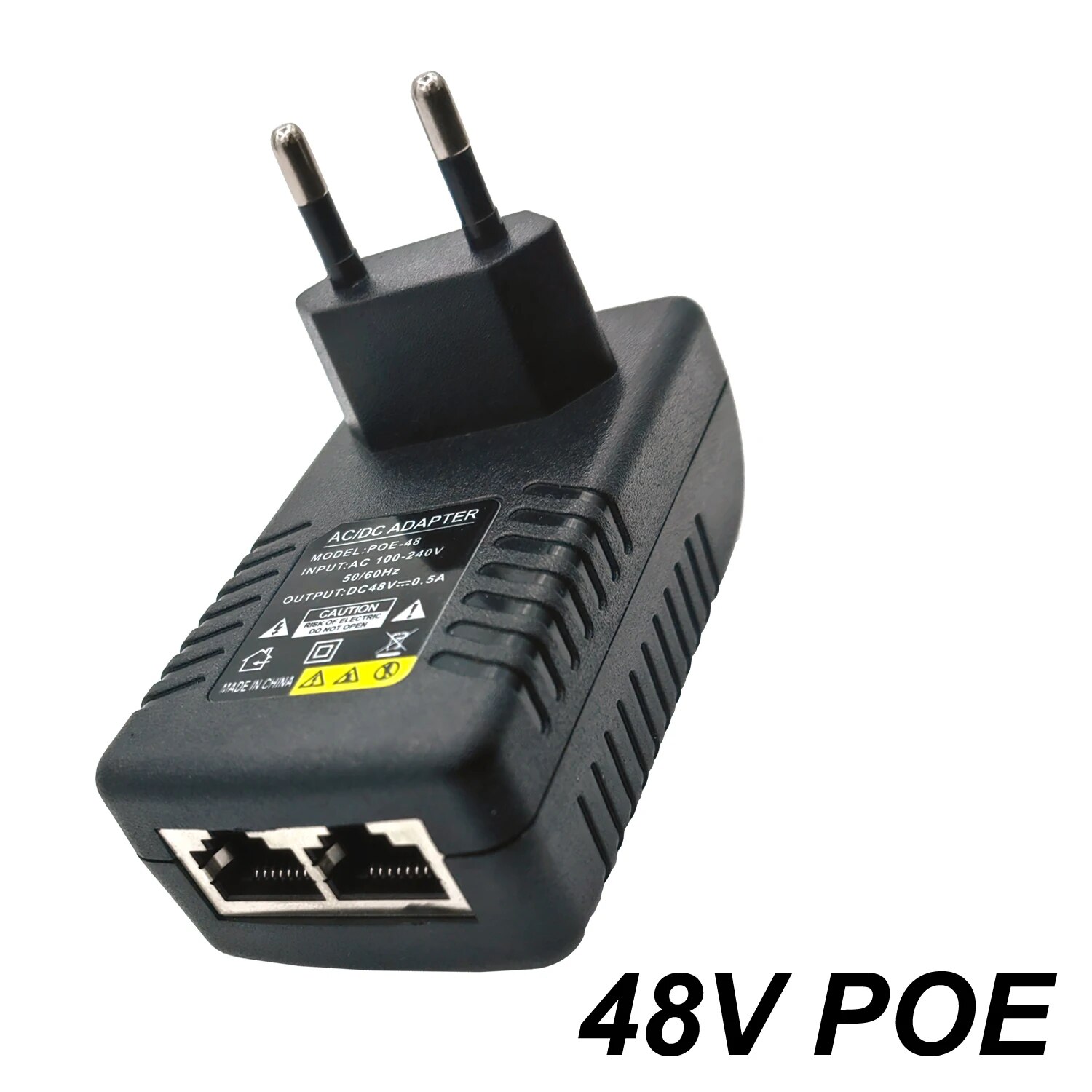 Power Over Ethernet - Адаптер питания POE для видеонаблюдения, 48