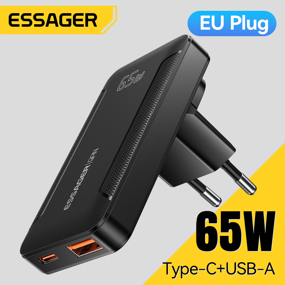 Thin Client Mini Pc - Ультратонкое зарядное устройство Essager 65W GaN