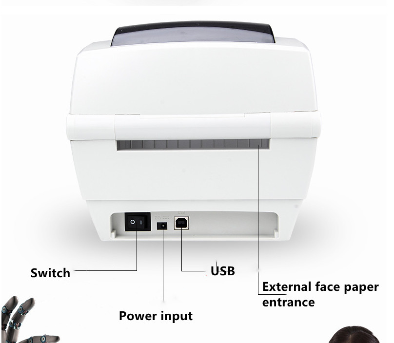 Промышленный высокоскоростной  – обзор и цена Label Printer Thermal