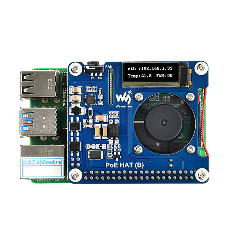 Плата расширения Raspberry Pi  – обзор и цена Power Over Ethernet