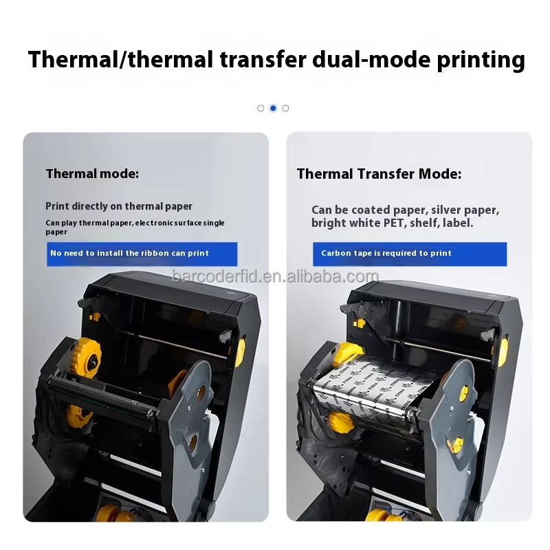 4-дюймовый термотрансферный пр – обзор и цена Label Printer Thermal