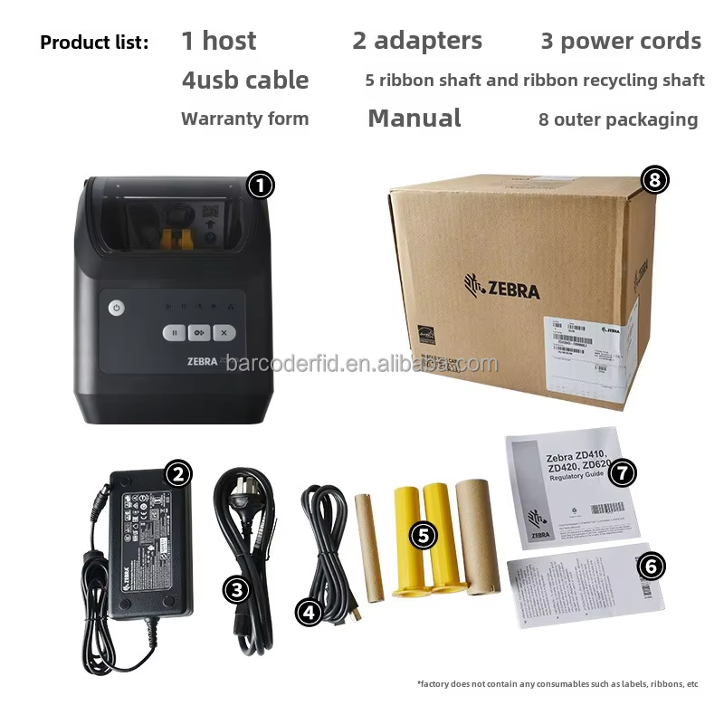 4-дюймовый термотрансферный пр – обзор и цена Label Printer Thermal