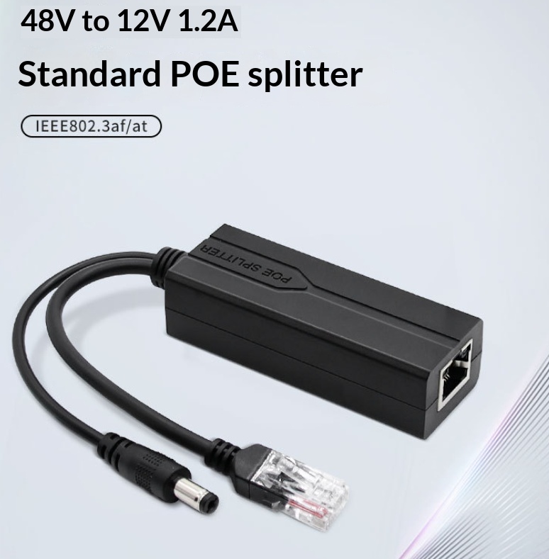 POE-сплиттер 48В в 12В, выход  – обзор и цена Power Over Ethernet